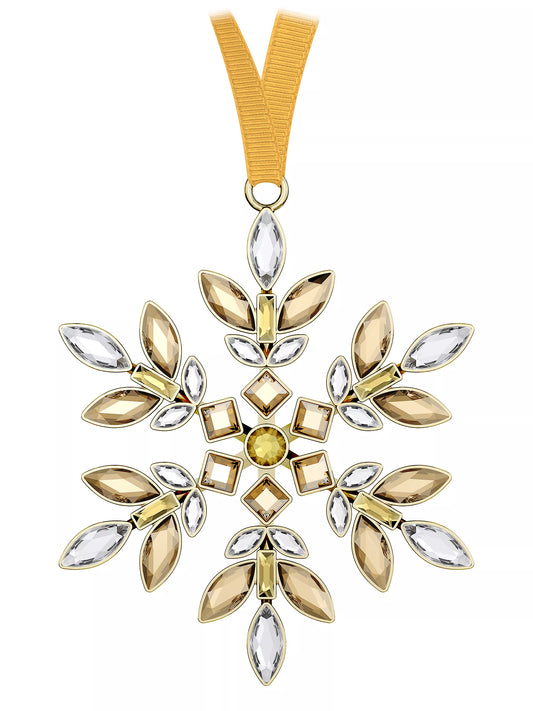 Gema Holiday Ornament Yellow