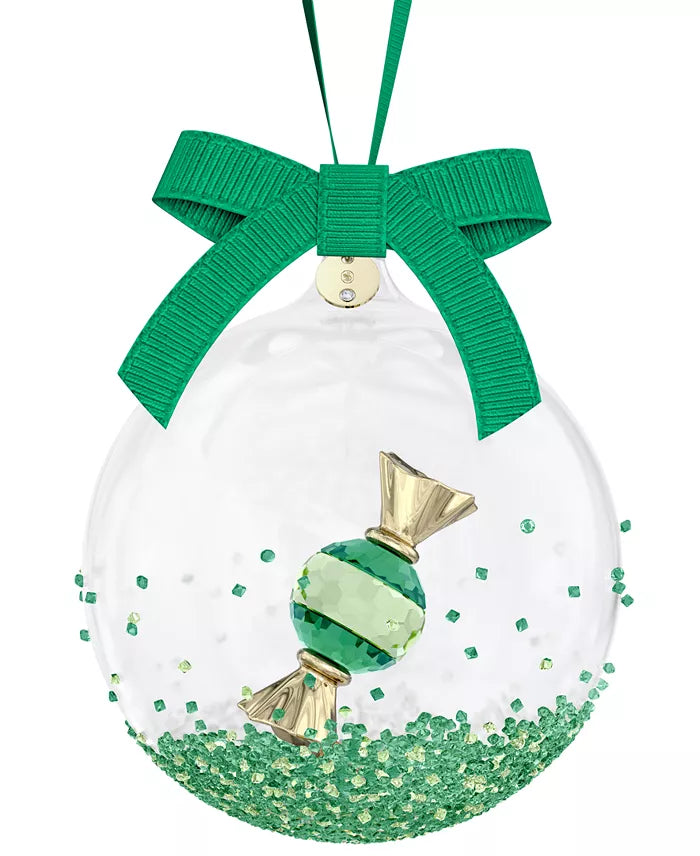 Holiday Cheers Dulcis Ball Ornament Green