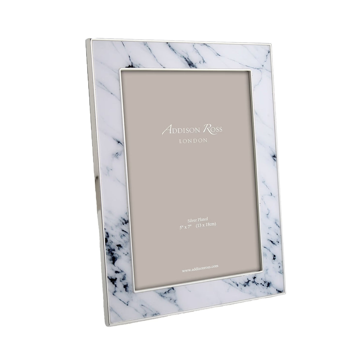 White Marble Frame 4x6