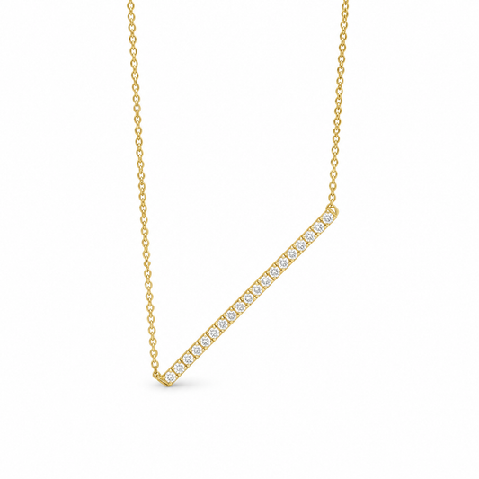 Lady's 14 Karat Yellow Gold Pendant 0.16 cttw