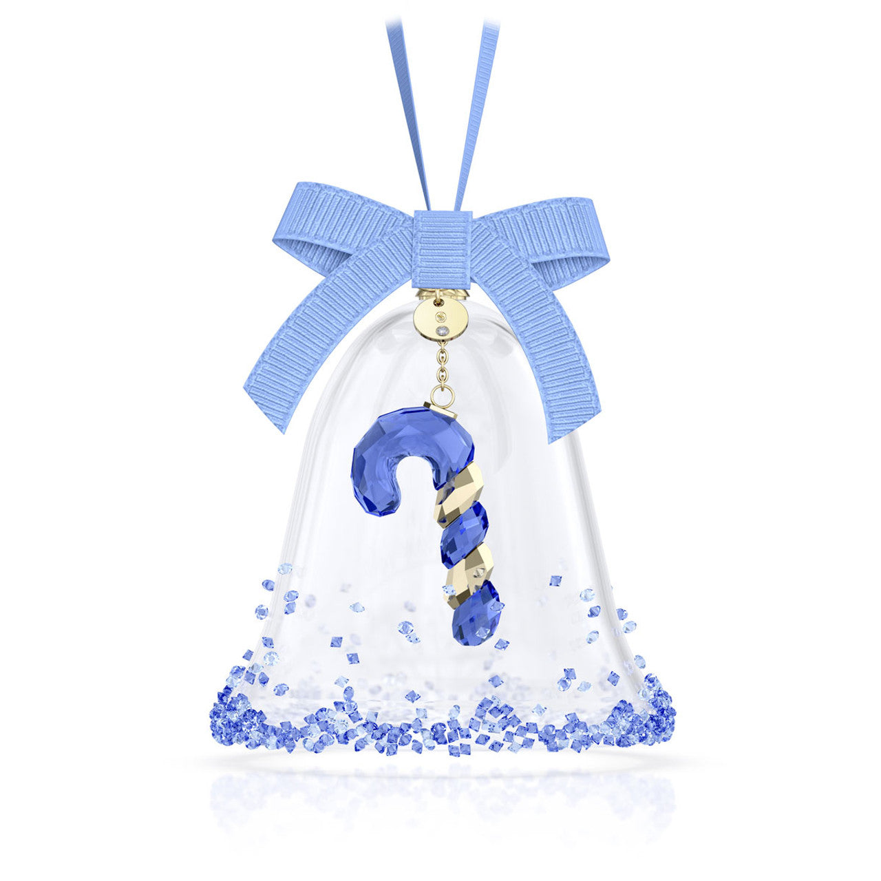 Holiday Cheers Dulcis Bell Ornament Blue