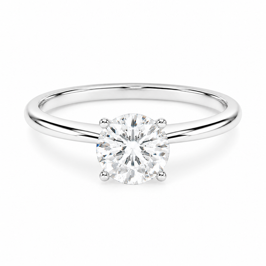 2 ctw Round Lab Grown Diamond Solitaire Ring