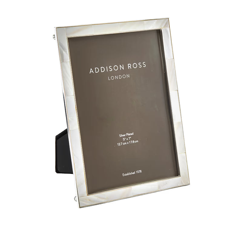White Pave Photo Frame 4x6