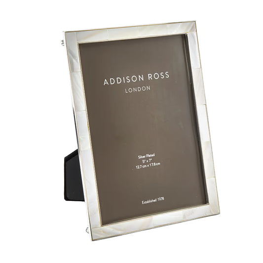 White Pave Photo Frame 4x6